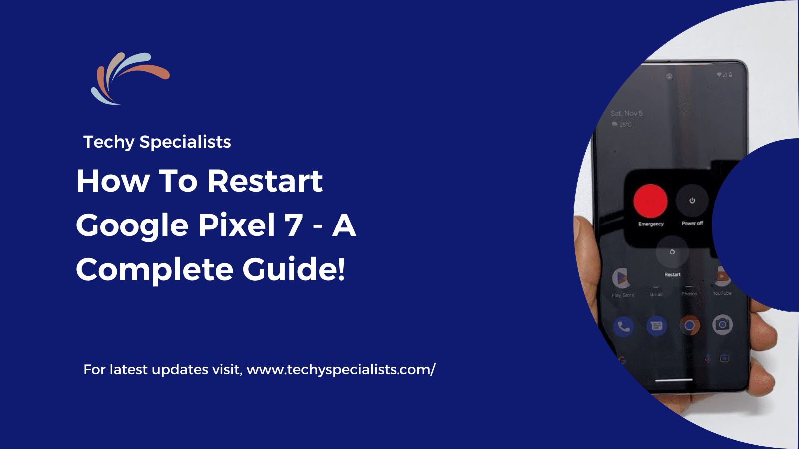 How To Restart Google Pixel 7