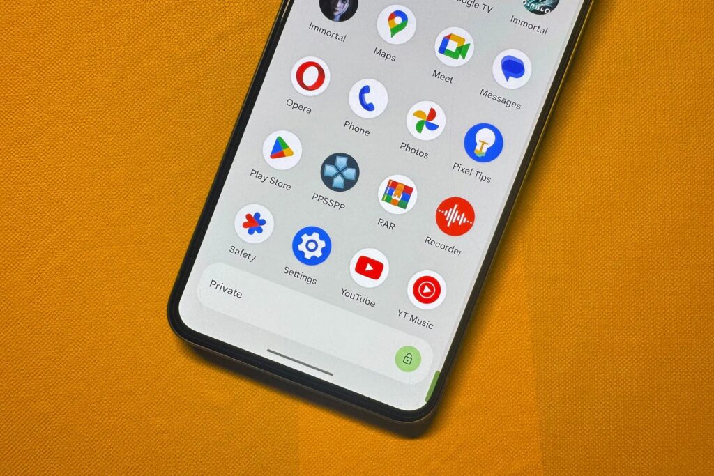 How to Identify Private Apps on Your Pixel 6?