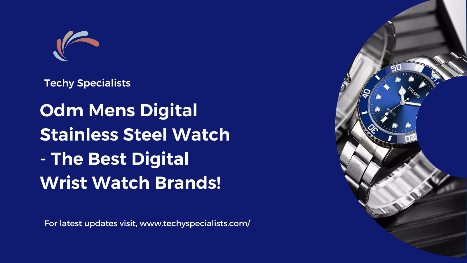 Odm Mens Digital Stainless Steel Watch - The Best Digital Wrist Watch Brands!