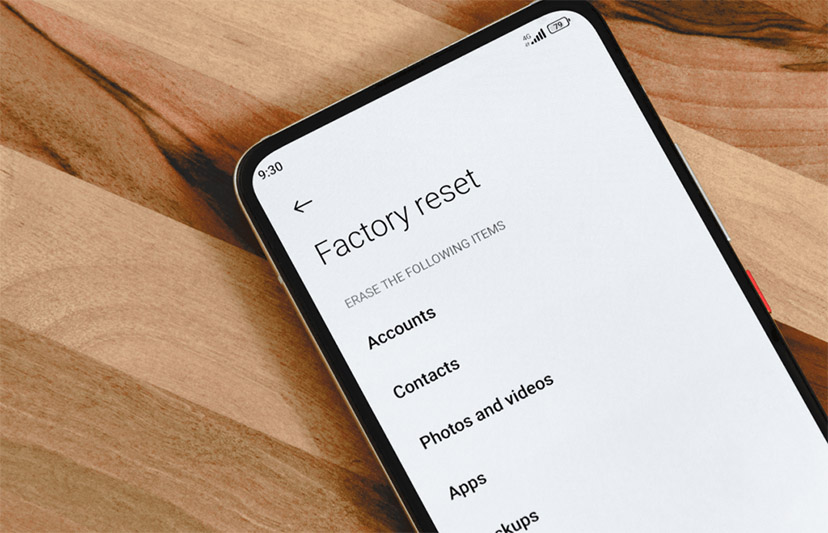 What Happens During a Factory Reset?